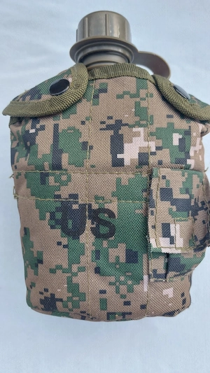 Bidon apa militar din plastic 1 litru