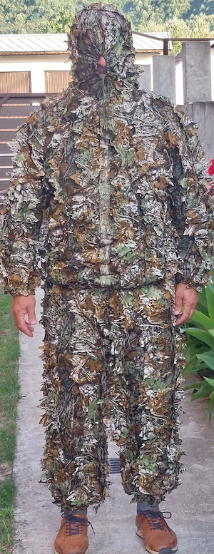 Costum camuflaj vanatoare, airsoft