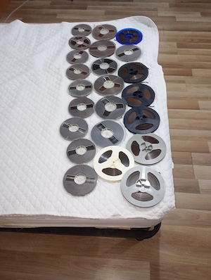 Benzi de magnetofon  înregistrate ( 23 bucăți) 