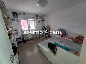 schimb apartament 3 camere cu apartament 4 camere