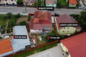 Casă 3 camere | Izolată exterior, acoperiș refăcut | Comision 0% - imagine 2