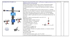 Geometrie 3D service auto vulcanizari