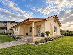 Duplex pe parter | 3 camere | 2 bai | Pod mansardabil | Mosnita Noua - imagine 2