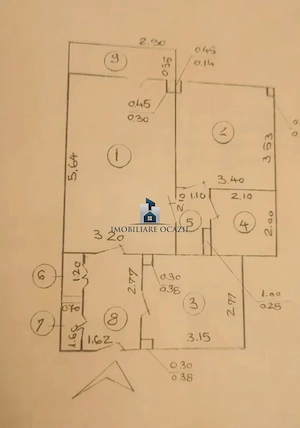 Apartament 2 camere Semidecomandat Metrou Brancoveanu - imagine 9