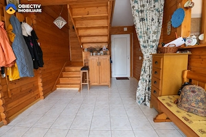 Casa din lemn P+M 191 mp, teren 2.199 mp, Almas - Garcina, zona retrasa - imagine 19