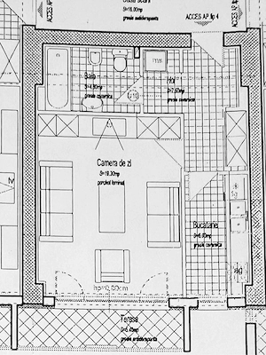 Apartament 1 cam. decomandat, tip STUDIO, bloc NOU, Complex Studentesc - imagine 10