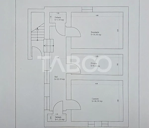 Casa individuala de vanzare cu teren 237 mp garaj in zona Lupeni Sibiu - imagine 9