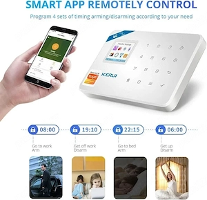 Sistem de alarmă cu aplicație pe telefon