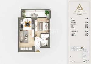 2 Camere în Ansamblu Premium | Terasă Generoasă | Încălzire în Pardoseală - imagine 2