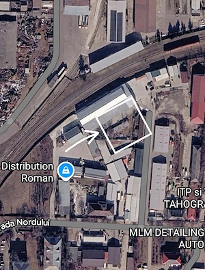Hala 900mp + 2000mp teren in Roman(100m de E85) - imagine 4