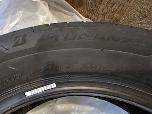 4 Anvelope Bridgestone de vara 215/60 R17 96H absolut noi - imagine 10