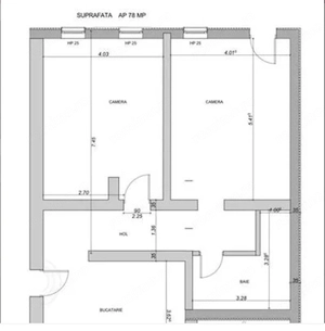 Apartament 2 camere, 78 mp utili, Zona Sinaia   aproape de Centrul Timișoarei! - imagine 10