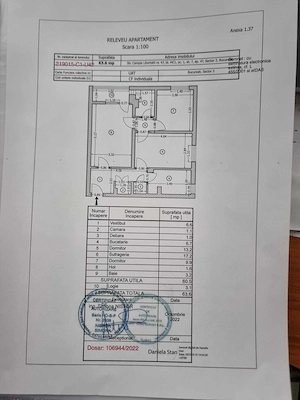 3 camere Câmpia Libertății (Parc IOR), Bloc Reabilitat, Etaj 7 - imagine 2