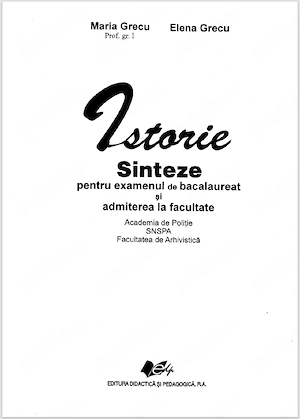 Materiale BAC istorie