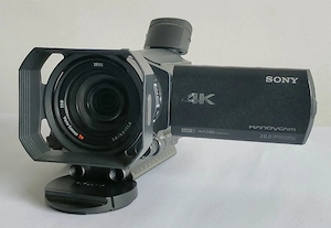Cameră video Sony FDR - AX100e bonus 2 acu NP FV-100, mounting shoe, încărcător - imagine 2