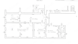 Apartament 3 camere, etaj 1, ultracentral (clădire cu 4 apartamente) - imagine 6