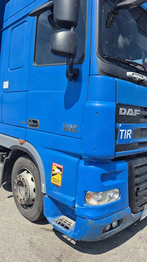 DAF XF105.410 autocamion cu remorcă tandem  gata de muncă - imagine 9