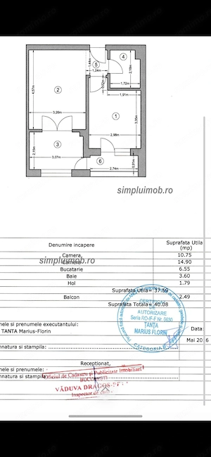 Apartament 2 camere | Viva Residence | Bloc 2016 | Balcon | AC | - imagine 14