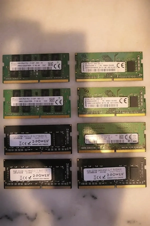 DEFECTE Memorii  Ram 8 GB SODIMM Laptop DDR4 Samsung SK Hinyx Kingston Memorie Defecta