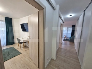 Apartament 2 camere decomandate, 59 mp, terasa 28 mp, la cheie, zona Vivo - imagine 5