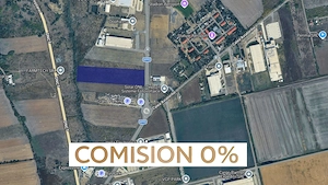 COMISION 0% | Teren intravilan | 17.668 mp | F.S. 53 m | Ghiroda