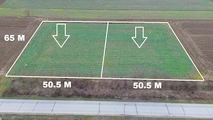 !Perfect pentru investitie !Teren 3300MP Cu Front Stradal 50.5M