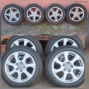 vând jante aliaj r17 originale Audi  - imagine 4