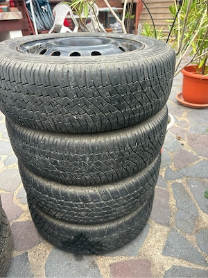 185 65 14 - cu tot cu jante - imagine 3