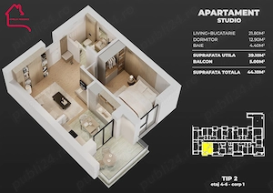 garsoniere si apartamente  - imagine 8