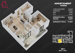 garsoniere si apartamente  - imagine 2
