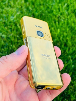 Nokia 6300 Sapphire Gold , nou , in tiple , 0 secunde , varianta Gold