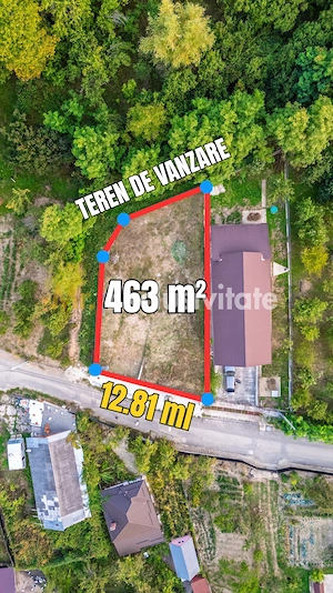 Teren intravilan cu priveliște deosebită  - Ștefănești, Argeș