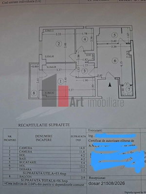 APARTAMENT  2 CAMERE MOSILOR - imagine 8
