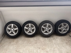 Vand set jante aliaj 14x5.5+cauciucuri