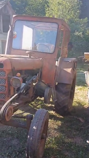 Vand Tractor funcțional U650 și remorcă - imagine 3