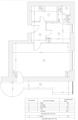 Apartment Brazda lui Novac