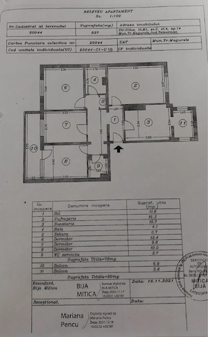 Apartament 4 camere
