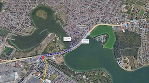 Teren de casa langa lac si metrou - imagine 8