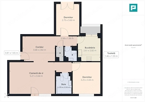 Apartament cu 3 camere și 2 băi zona Aurel Vlaicu - imagine 9