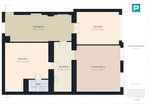 Apartament cu 4 camere – Zona Centrală - imagine 9