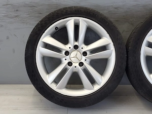 Roti/Jante Mercedes 5x112 225/45 R17 CLK (W209),C-Class, CLA; VW; Audi; Skoda - imagine 3