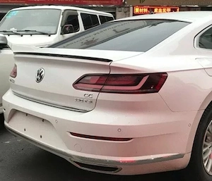 Eleron portbagaj compatibil cu VW Arteon 2017->, negru lucios - imagine 2