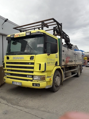 Scania P94 D230, macara Hiab 095-2, TVA deductibil - GATA DE LUCRU! - imagine 2