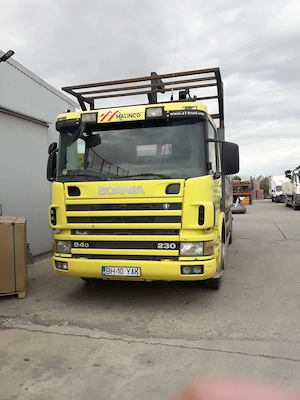 Scania P94 D230, macara Hiab 095-2, TVA deductibil - GATA DE LUCRU! - imagine 3