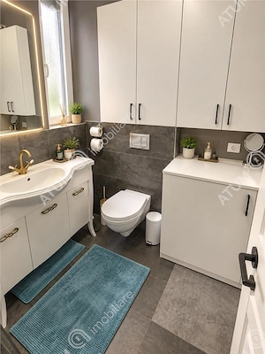 Apartament cochet cu 3 camere, gradina si 3 parcari in zona Selimbar - imagine 14