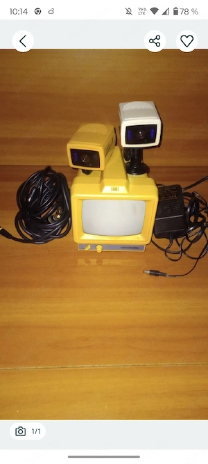 vand camere video infla roșu cu monitor 