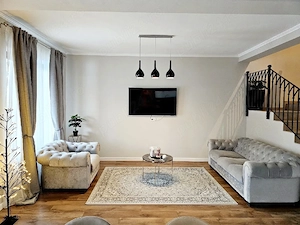 Duplex mobilat 5 camere 120 mp teren 335 mp Dumbravita Ferventia II (Zona Cora) - imagine 3