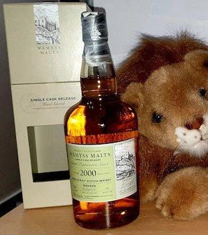 Whisky whiskey Wemyss Malt Single Cask Inchgower 18 ani vintage 2000