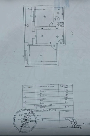 apartament 2 camere decomandat
