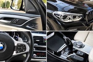 BMW X3 - 3xM Sport pachet xDrive20d UNIC PROP LED Adaptiv Panorama Sunet H&K Virtual Piele Navi mare - imagine 6
